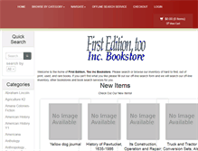 Tablet Screenshot of firsteditiontoo.com